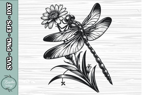 Floral Dragonfly SVG Clipart 18: A Designer's Review