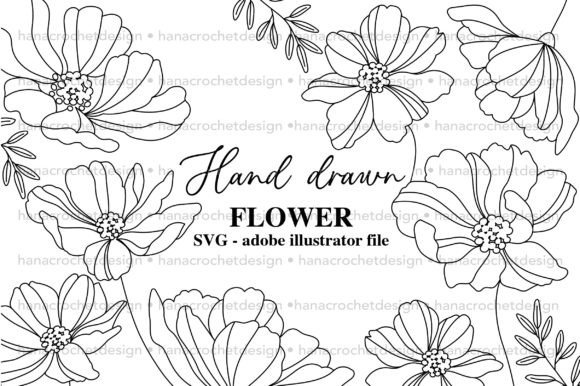 Flower Outline Design Review for Real Embroidery
