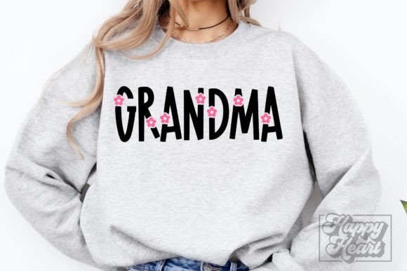 Grandma Life Flower Floral SVG PNG Review