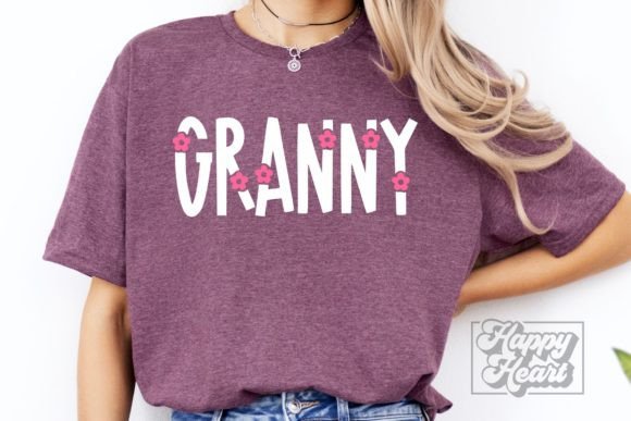 Granny Life Mode Flower Floral SVG PNG
