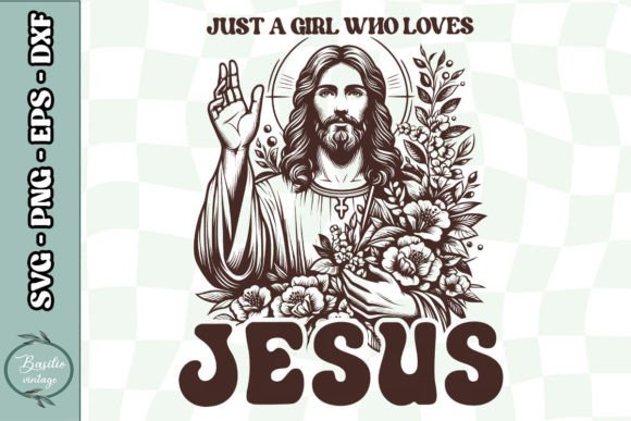 Just a Girl Who Loves Jesus Floral SVG Review