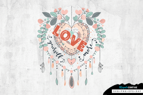 Love Yourself More SVG Design: A Designer's Review