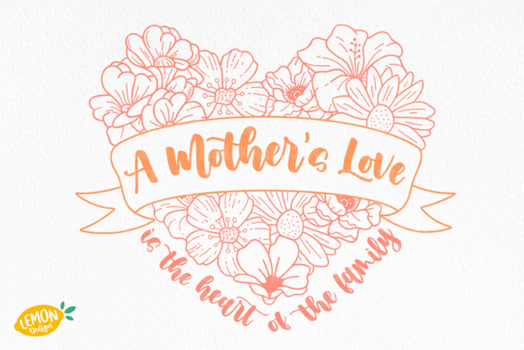 Mother's Day Heart Floral SVG Review
