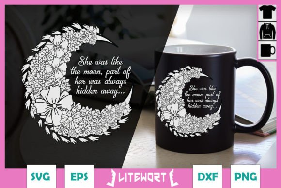 She Was Like the Moon Floral SVG: A Designer's Real-World Review