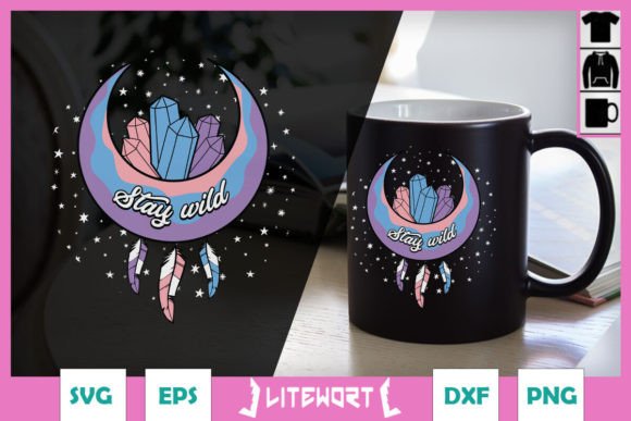 Stay Wild Moon Crystals Floral SVG: A Designer's Real-World Review